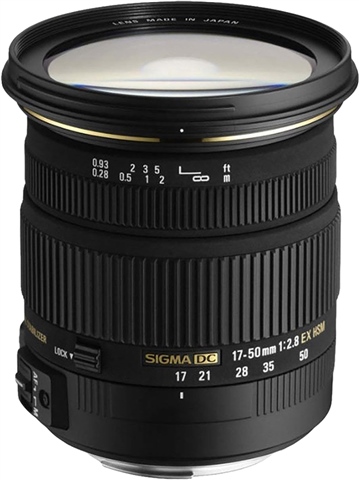Sigma 17-50mm f/2.8 EX DC OS HSM (Nikon) - CeX (IE): - Buy, Sell